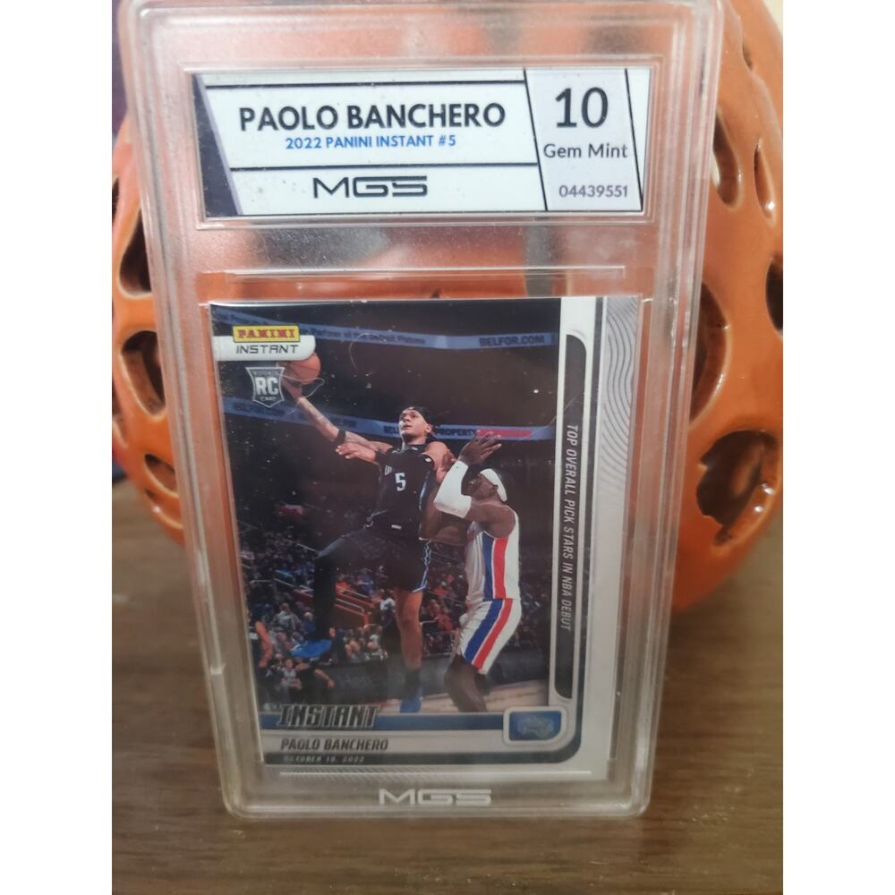 2022 Panini instant # 5 Paolo Ranchero Gem Mint 10
